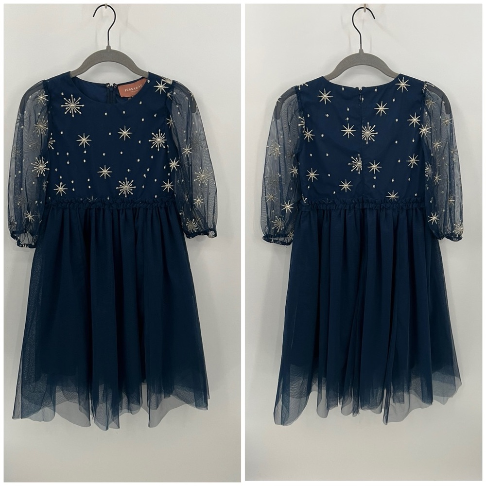 Jessakae Mystic starburst blue dress